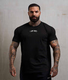 NOFY T-Shirt Herren Schwarz I Am NOFY Core, Frontansicht sportliche Passform