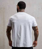 NOFY T-Shirt Herren Weiß Arrows, Rückenansicht ohne Print