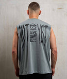 NOFY Tank Top Herren Dunkelgrau, NOT FINISHED YET Backprint