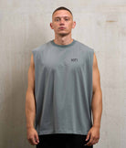 NOFY Tank Top Herren Dunkelgrau, NOT FINISHED YET Frontprint